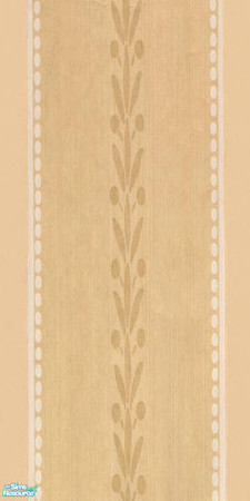 Sims 2 — Climbing For The Ceiling by Ses — A beige wallpaper featuring a vine