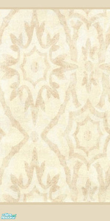 Sims 2 — Golden Pineapple by Ses — A pale beige wallpaper with hints of gold