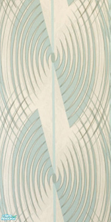 Sims 2 — Spinning by Ses — A cream background with a blue spin design