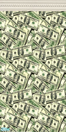 Sims 2 — Money Wall 2 by katalina — Do you have rich Sims? Too much cash laying around? Now you can plaster their walls