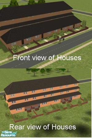 Sims 2 — Northlands Terrace by gil_shalos — Have you a large family and need/want to rent rather than buy?. Look no