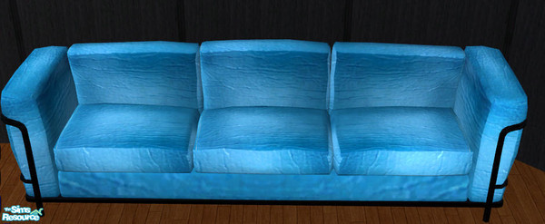 Sims 2 — Blue Sofa - Sofa1 by majdarts — 