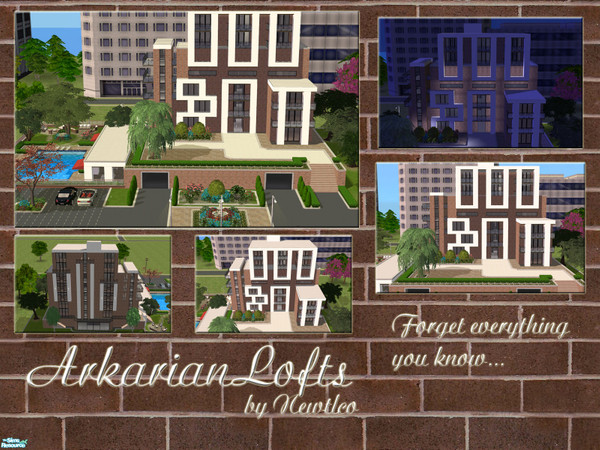 Sims 2 — Arkarian Lofts by Newtlco — Forget everything you know...This lofts gonna change you, your mind.With our 12