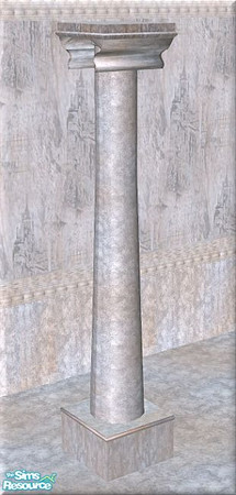 Sims 2 — Romanesque Bath Column by SaeraMaples — Old charm and new age mix in this pleasing bathroom set.
