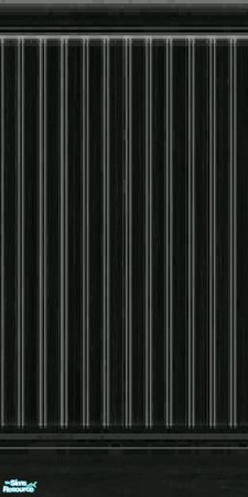 Sims 2 — All Black Panel by mightyfaithgirl — For all your panelling needs!