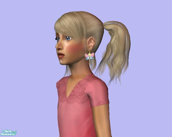 Sims 2 — Little Miss - 1 by janicap — Earrings for little girls,based on great Jewelry Mesh for Girls by Lianaa.