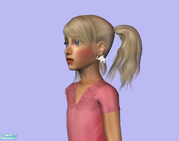 Sims 2 — Little Miss - 6 by janicap — Earrings for little girls,based on great Jewelry Mesh for Girls by Lianaa.