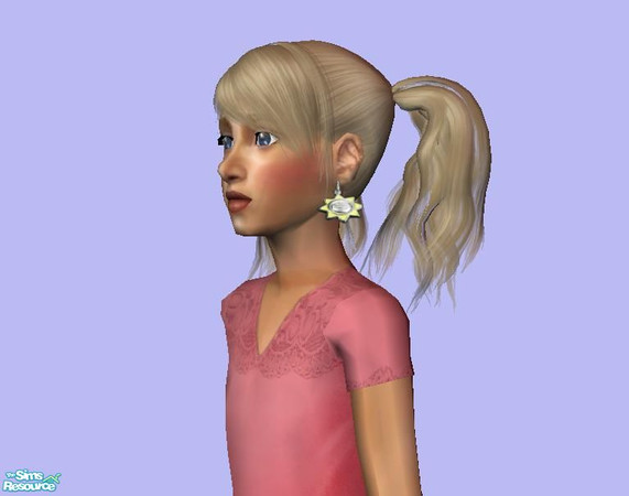 Sims 2 — Little Miss - 4 by janicap — Earrings for little girls,based on great Jewelry Mesh for Girls by Lianaa.