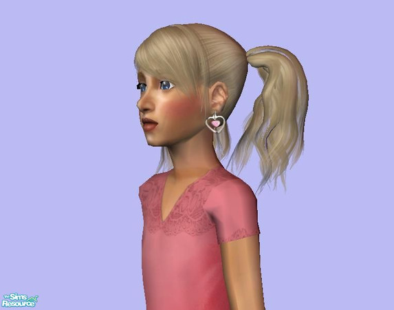 Sims 2 — Little Miss - 2 by janicap — Earrings for little girls,based on great Jewelry Mesh for Girls by Lianaa.