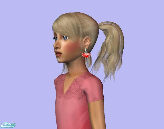 Sims 2 — Little Miss - 3 by janicap — Earrings for little girls,based on great Jewelry Mesh for Girls by Lianaa.