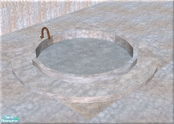 Sims 2 — Romanesque Bath Spa by SaeraMaples — Old charm and new age mix in this pleasing bathroom set.