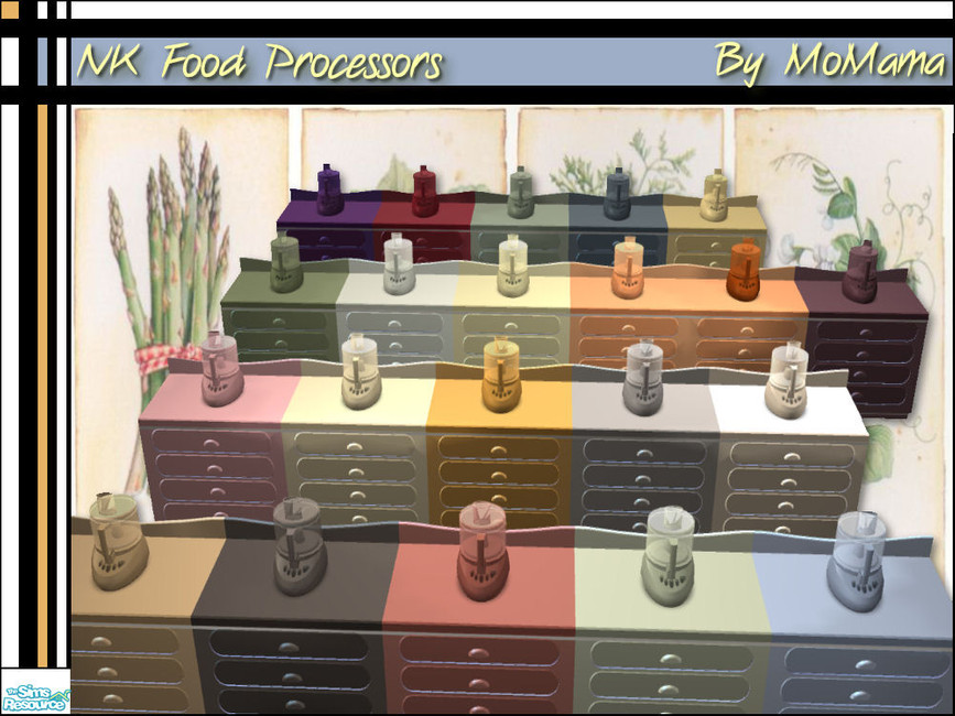 The Sims Resource NK Food Processors