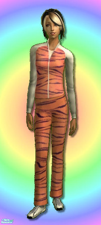 Sims 2 — Tigers - Sportswear by tiefliga — Part of my little Tiger Fashion-Mix Set