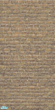 Sims 2 — Cream Brick - Base by MsBarrows — A set of bricks in a yellow-cream colour.