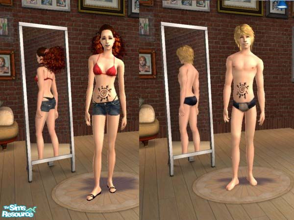 Sims 2 — Naruto Seal Skin Tone by ProwlerTylo — This is the Naruto Seal, placed upon him by the 4th Hokage. The skin tone