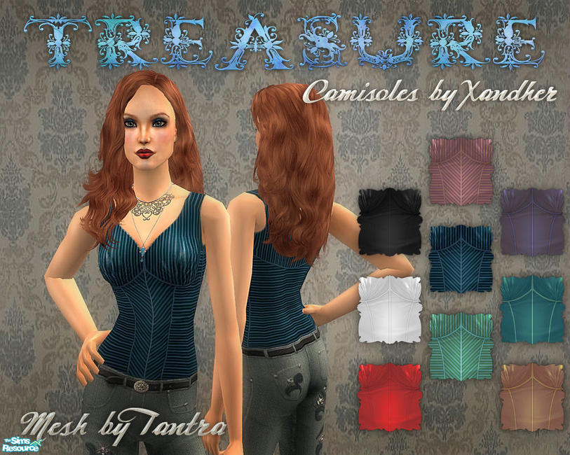 Xandher's Treasure Camisole Collection