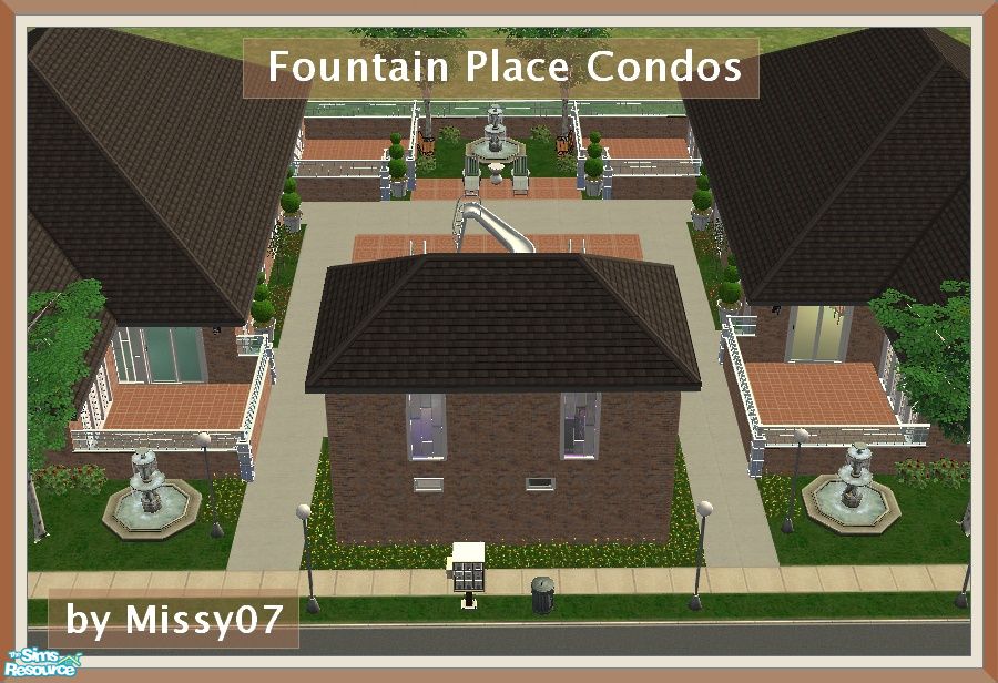The Sims Resource Fountain Place Condos