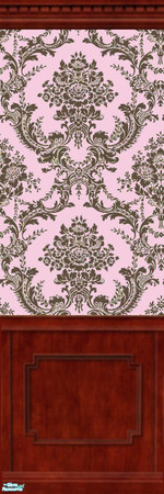 Sims 2 — Glamourous design - wall VIII by alunia6191 — Decorate your luxurious house with this glamourous wallpaper
