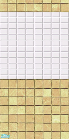 Sims 2 — MicroTiles Walls Set - Microtiles Wall 2 by FrozenStarRo — If you like minimalism, this should please you!