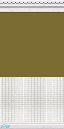 Sims 2 — Libertine Wall Set 8 - Libertine Mustard by TingelingAnna — This wall is a part of the Libertine Wall Set 8. It