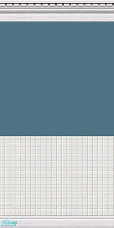 Sims 2 — Libertine Wall Set 8 - Libertine Teal by TingelingAnna — This wall is a part of the Libertine Wall Set 8. It