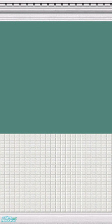 Sims 2 — Libertine Wall Set 8 - Libertine Turquoise by TingelingAnna — This wall is a part of the Libertine Wall Set 8.