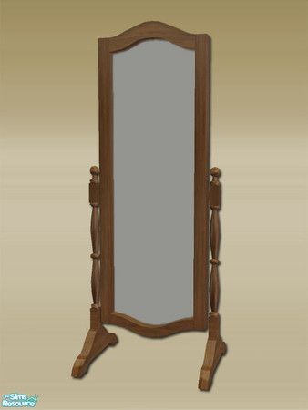 Sims 2 — Mt Lodge  - Floor Mirror -  Rec 01  by Shakeshaft — Part of a recolour set of the Mt Lodge Bedroom, this set