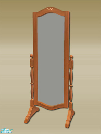 Sims 2 — Mt Lodge  - Floor Mirror -  Rec 03 by Shakeshaft — Part of a recolour set of the Mt Lodge Bedroom, this set
