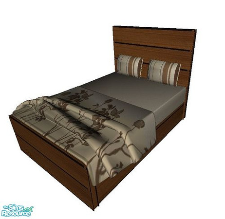 Sims 2 — Bedroom Carlos - Bed by marilu — 