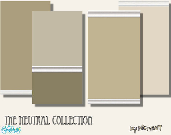 Sims 2 — The Neutral Collection by Mione07 — A warm collection of wallpapers great for living rooms or dinning rooms. 