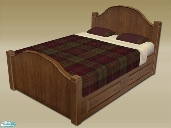 Sims 2 — Mt Lodge  - Bedding -  Rec 02 by Shakeshaft — Part of a recolour set of the Mt Lodge Bedroom, this set includes