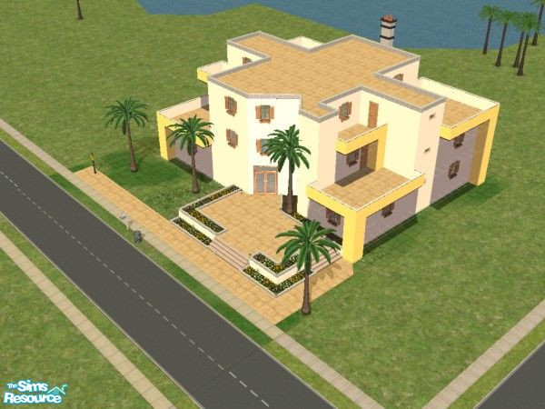 Sims 2 — Carit Apartment by carit — 4 apartment units 1,638-3,577