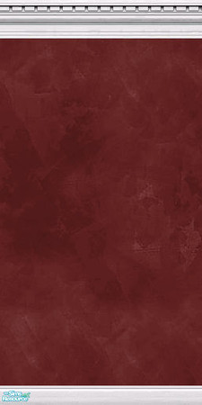 Sims 2 — Dark Stucco Set 2 - Dark Stucco Burgundy by TingelingAnna — This wall is a part of the Dark Stucco wall series.