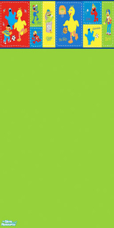 Sims 2 — Sesame Street 2 by katalina — Big Bird, Oscar the Grouch, Cookie Monster and Bert and Ernie are just a few that