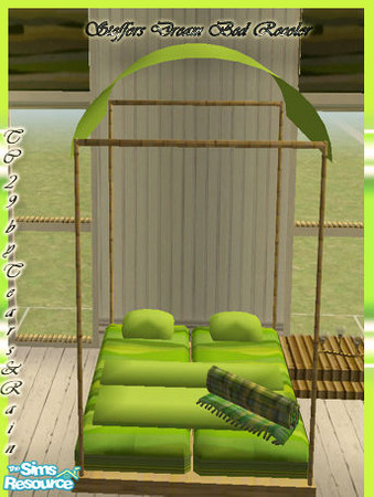Sims 2 — Steffors Dream bed  Recolor  by TearsRain — The bed from Steffors\' dream set on Avalon, I put that this item is