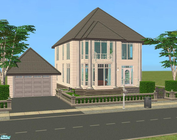 Sims 2 — Darlingroad 2 by Shann116 — Trendy furnished house