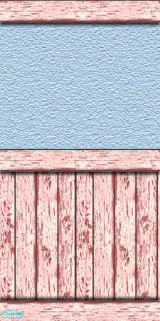Sims 2 — Old Wood - Pastel colors - Wall B32oldwoodred by Birba32 — 