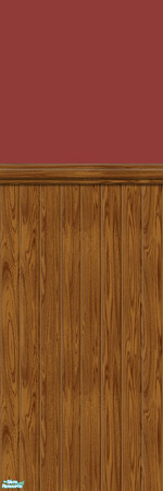 Sims 2 — Studio K Wainscoting 04 - Brick by StudioKhagerks — 