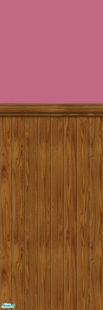 Sims 2 — Studio K Wainscoting 04 - Mulberry by StudioKhagerks — 