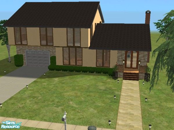 Sims 2 — 101 Opal Ave by darkslytherin17 — A medium sized urban house for your sims. 5x4 lot, 3 bedrooms, 3 bathrooms