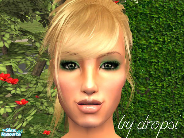 Sims 2 — S2LB - Eyeshadow Coll.15 - green by Dropsi1986 — a multicolor eyeshadow for you, I hope you like it and enjoy