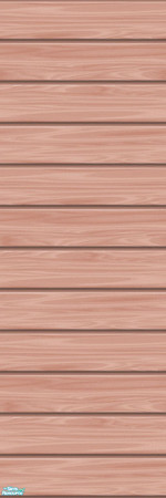 Sims 2 — Studio K Wide Wood - Salmon by StudioKhagerks — 