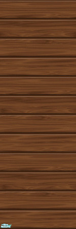 Sims 2 — Studio K Wide Wood - Chocolate by StudioKhagerks — 