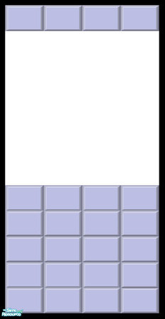 Sims 2 — Pale Pastel Half-Wall Tile Collection - Sky by shadow66 — From my \'Pale Pastels Collections\' - This is one