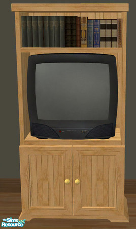 Sims 2 — TC 84 Tiffany living TV Unit by H3wwy — Texture challenge 84. It was hard to resist the beautiful new meshes