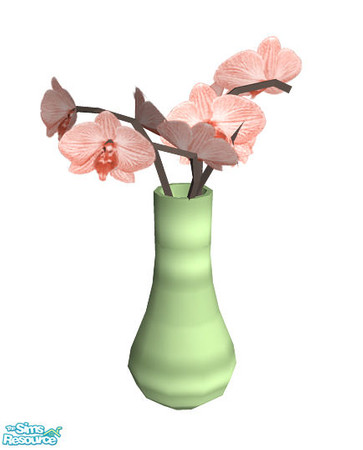 Sims 2 — Veral Dinning Room - Orchid Vase by sim_man123 — Orchid vase, part of my Veral Dining Room.