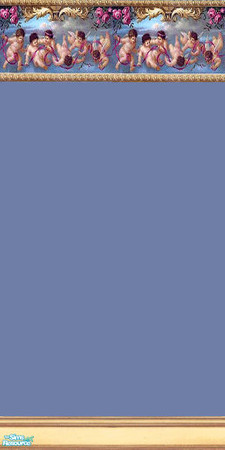 Sims 2 — Angel 2 by katalina — I made these angel walls and matching solid walls for my good friend JCIssette