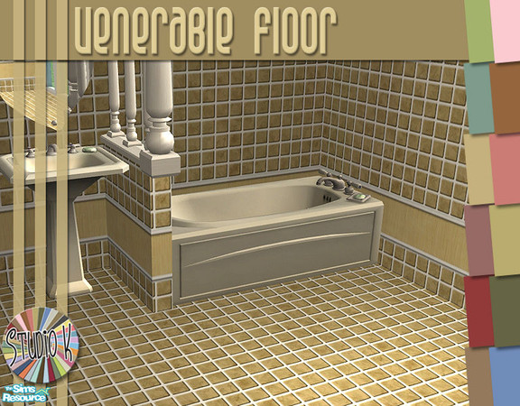 Sims 2 — Studio K Venerable Floor_01 by StudioKhagerks — 