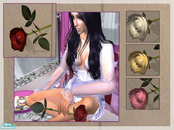 Sims 2 — PROMISE bedroom - rose by kibanahnah — new mesh set! enjoy!