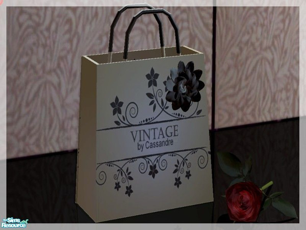 Sims 2 — PROMISE bedroom - shopping bag by kibanahnah — new mesh set! enjoy!